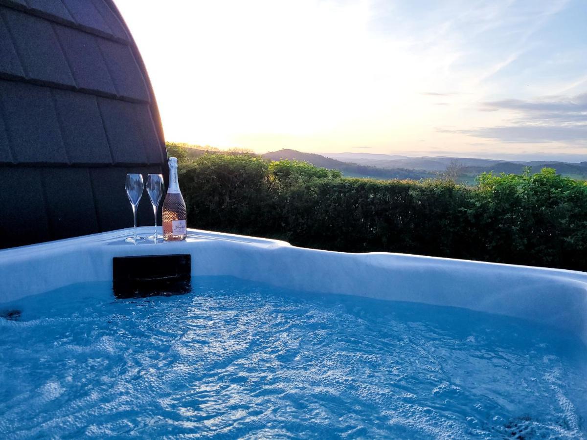 Odli Glamping - Luxury Glamping Pod Villa Welshpool Exteriör bild